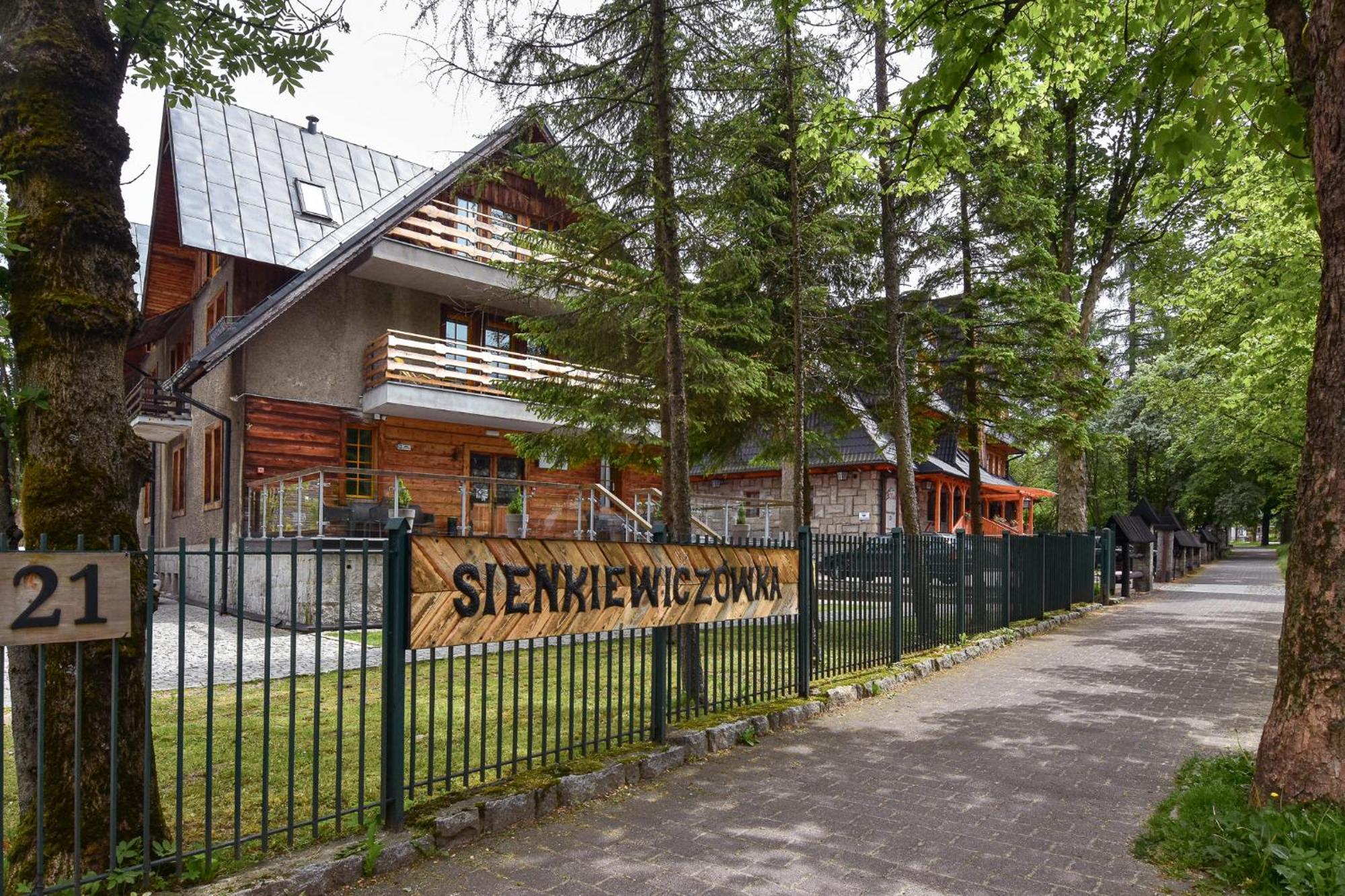 Willa Sienkiewiczowka Zakopane Esterno foto